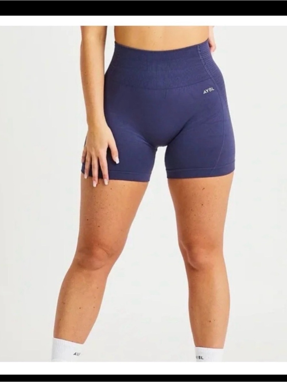 Bundle (3) ABYL crop long sleeve top, shorts, and leggings